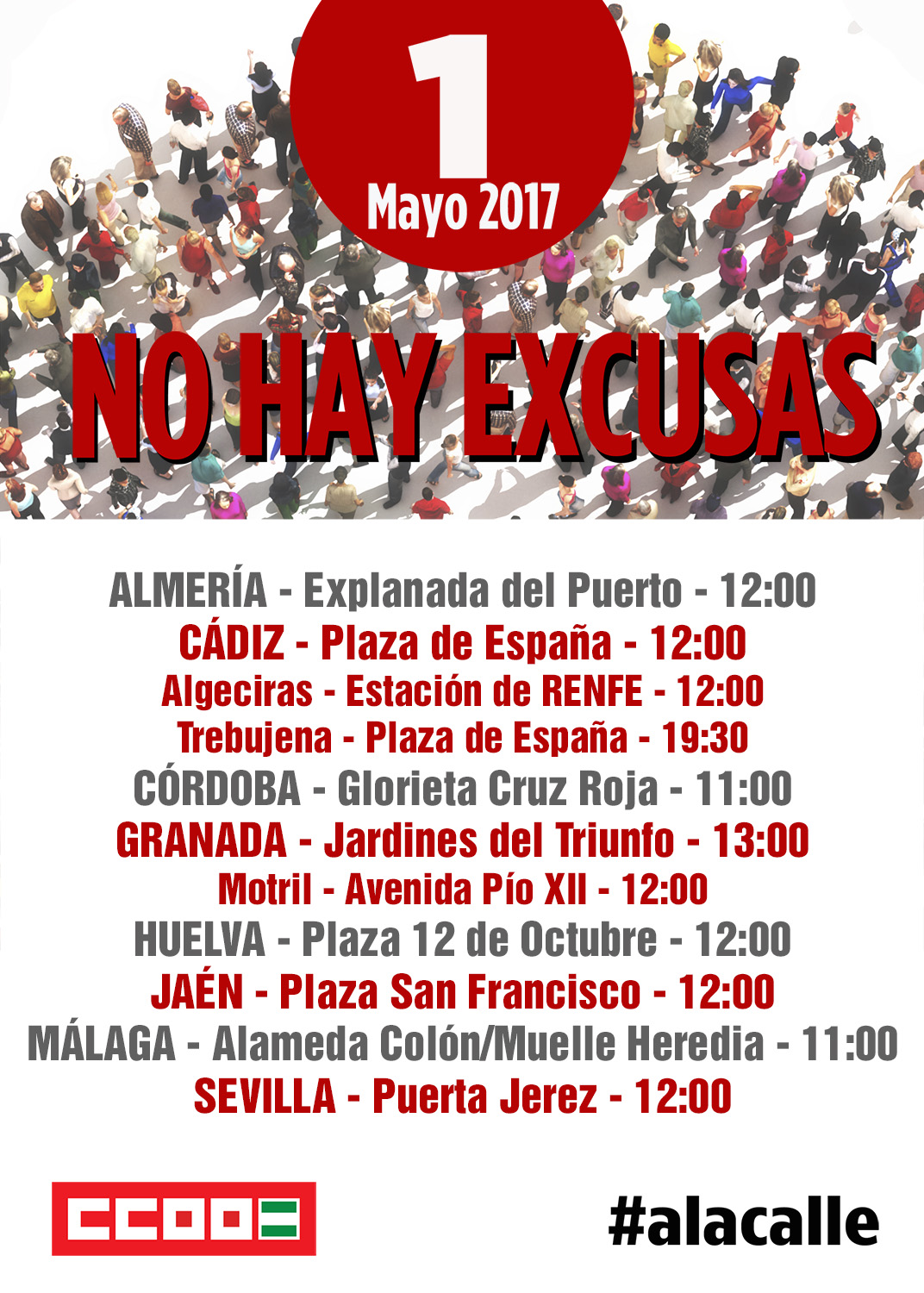Manifestaciones 1 de Mayo