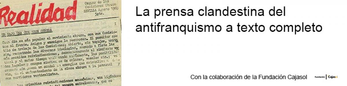 Banner Prensa clandestina