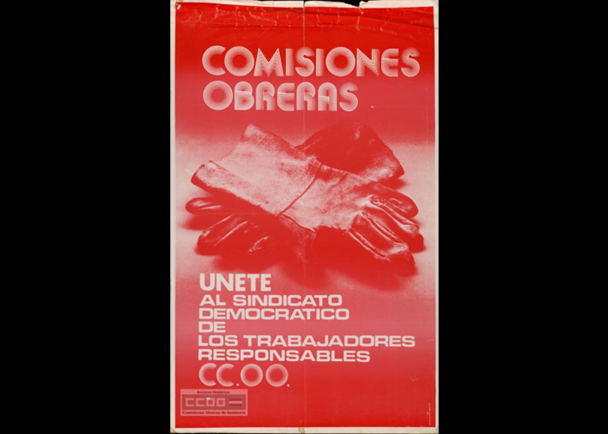 Las primeras elecciones sindicales en libertad se celebraron durante el invierno de 1977-78 y la primavera de 1978. CCOO, que se presentó con el lema “Únete al sindicato democrático de los trabajadores responsables”, obtuvo un resultado sumamente favorable, recibiendo entre el 35 y el 40% de los votos en todo el Estado.